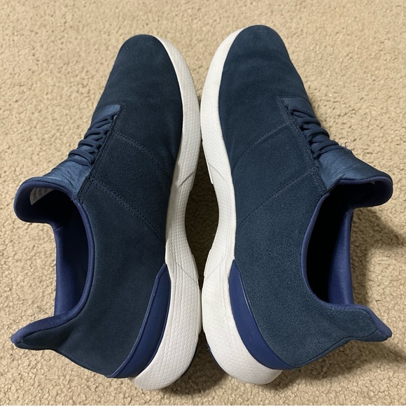 johnnie-O Men's 13 M Sneakformance Blue Suede Running Shoes Sneaker 7229753 - Picture 9 of 12